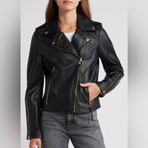 Sam Edelman Black Leather Jacket